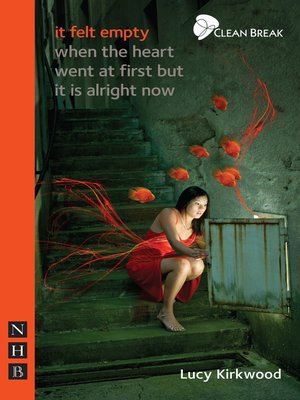 cover image of it felt empty when the heart went at first but it is alright now (NHB Modern Plays)
